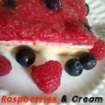 Raspberries & Cream Dessert from The Better Baker