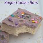 Lofthouse Sugar Cookie Bars made with Vanilla Yogurt