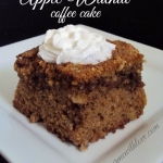 Sugar-Free Apple Walnut Coffee Cake
