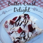 Strawberry Butter Crust Delight Recipe