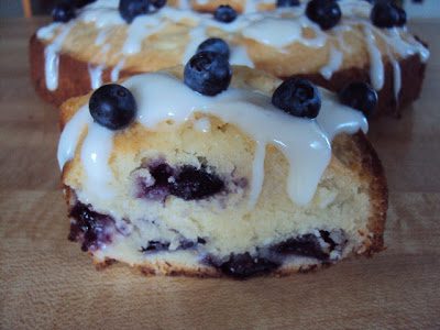 Blueberries and Cream Cake