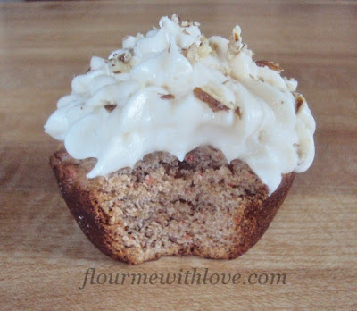 Carrot Cake Tarts with Cream Cheese Frosting