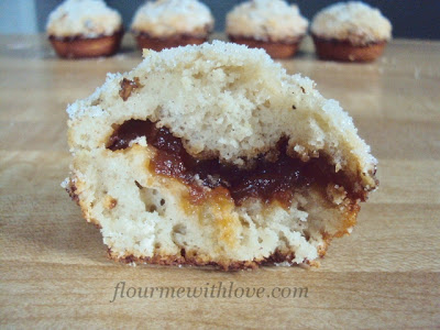 Sweet Apple Butter Muffins
