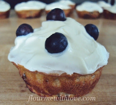 High Protein~Low Sugar Muffins with Low-Carb Icing