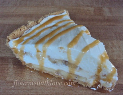 No-Bake Dulce de leche Banana Cream Pie