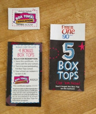 Back to School with Box Tops for Education™ Double Box Tops #BTFE