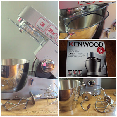 Sour Cream Bundt Coffee Cake & Kenwood Chef Kitchen Machine
