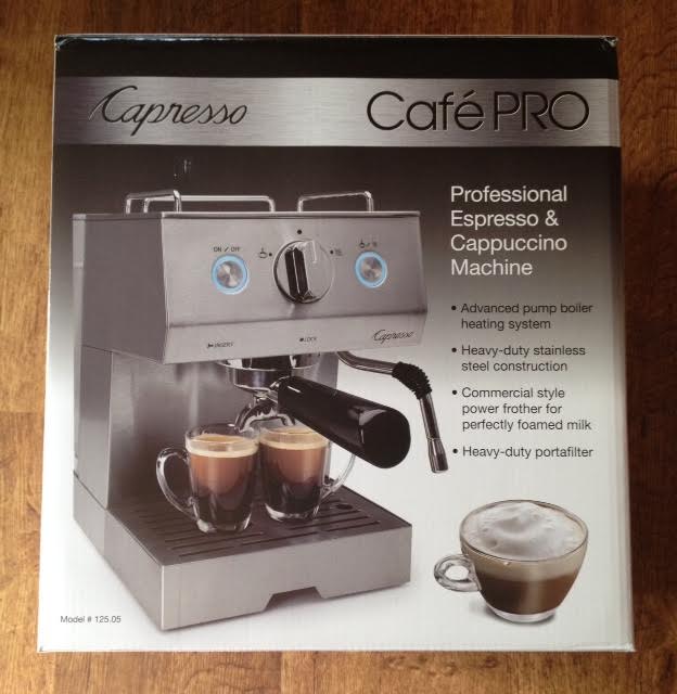 A gift for you: Capresso Cafe’Pro Giveaway!