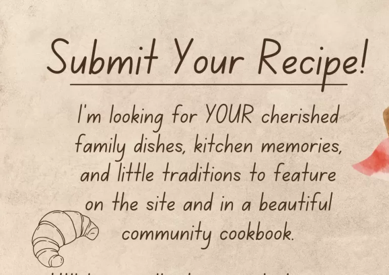 One Recipe, One Memory & One Heartfelt Story At A Time