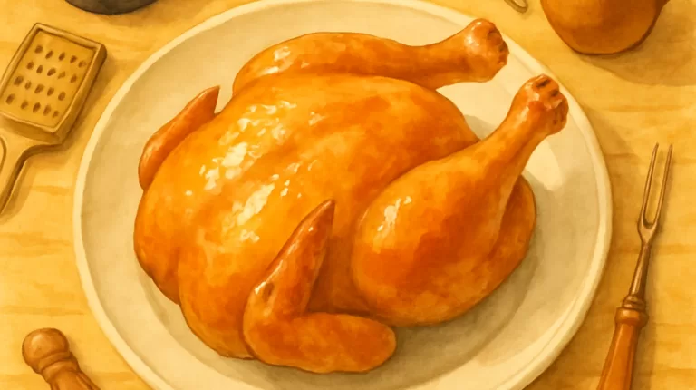 Grandma’s Simple Roast Chicken