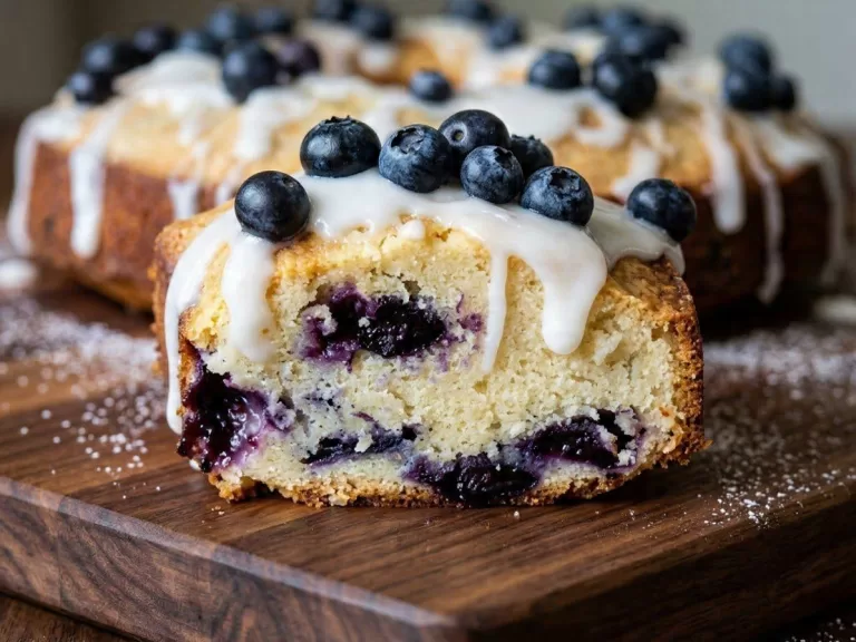 Blueberries and Cream Cake