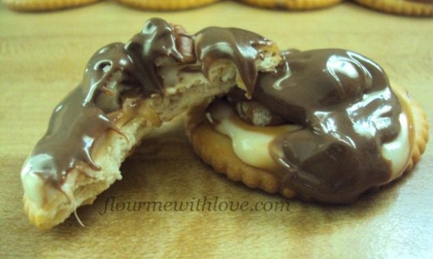 Caramel & Chocolate Cracker Treats