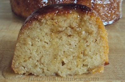 Buttermilk Pound Cake with Buttermilk Syrup