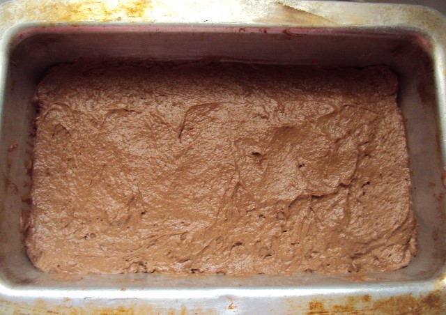 chocolate toffee brownie loaf