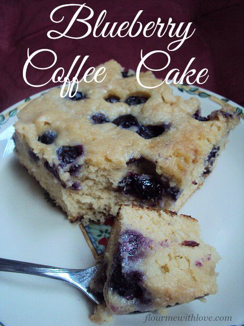 Blueberry Coffee Cake | Flour Me With Love