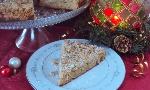 Apple Cinnamon Crumb Cake ~Have a GRAIN Holiday