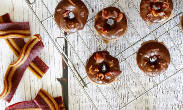 Featuring You ~ Carob Bacon Donut Dog Treats