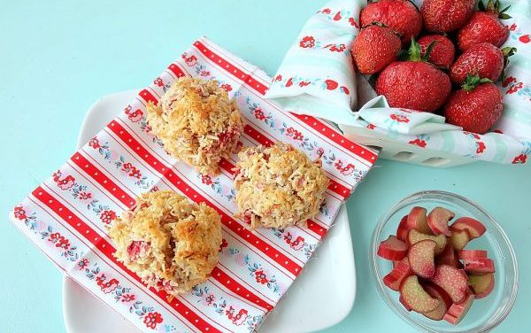 Featuring You ~ Strawberry Rhubarb Coconut Macaroon