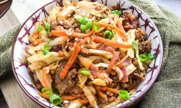 Keto Egg Roll in a Bowl