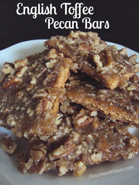 Quick & Easy English Toffee Pecan Bar Recipe