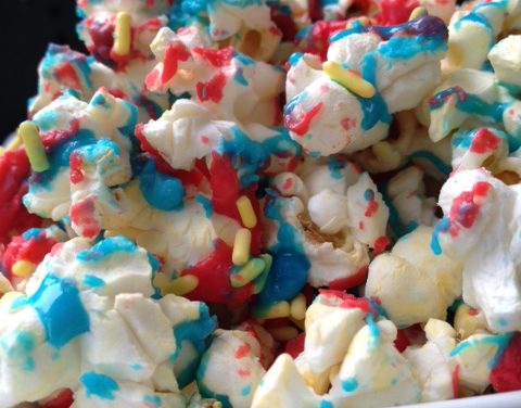 “Heroically” Scrumptious White Chocolate Popcorn