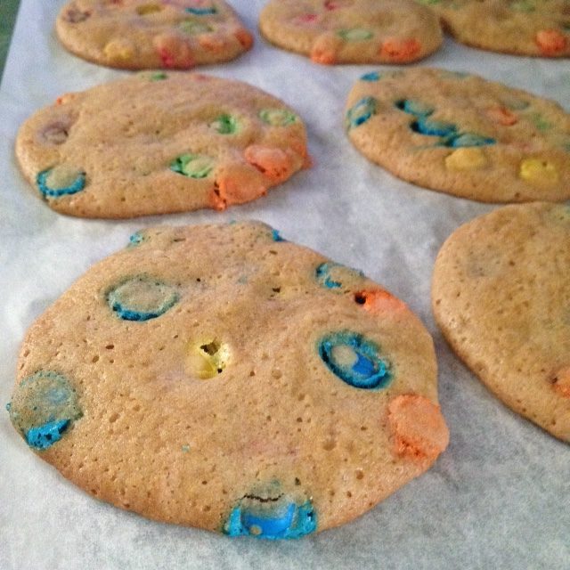These soft, chewy M&M cookies are simple to make, and delicious to enjoy!