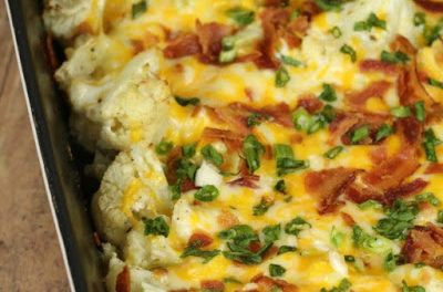 Featuring You ~ Loaded Baked Cauliflower Casserole