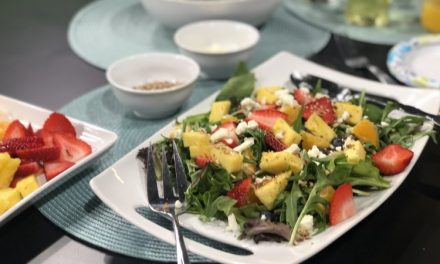 Featuring You ~ Fresh and Healthy Salad with Fruit in the Mix