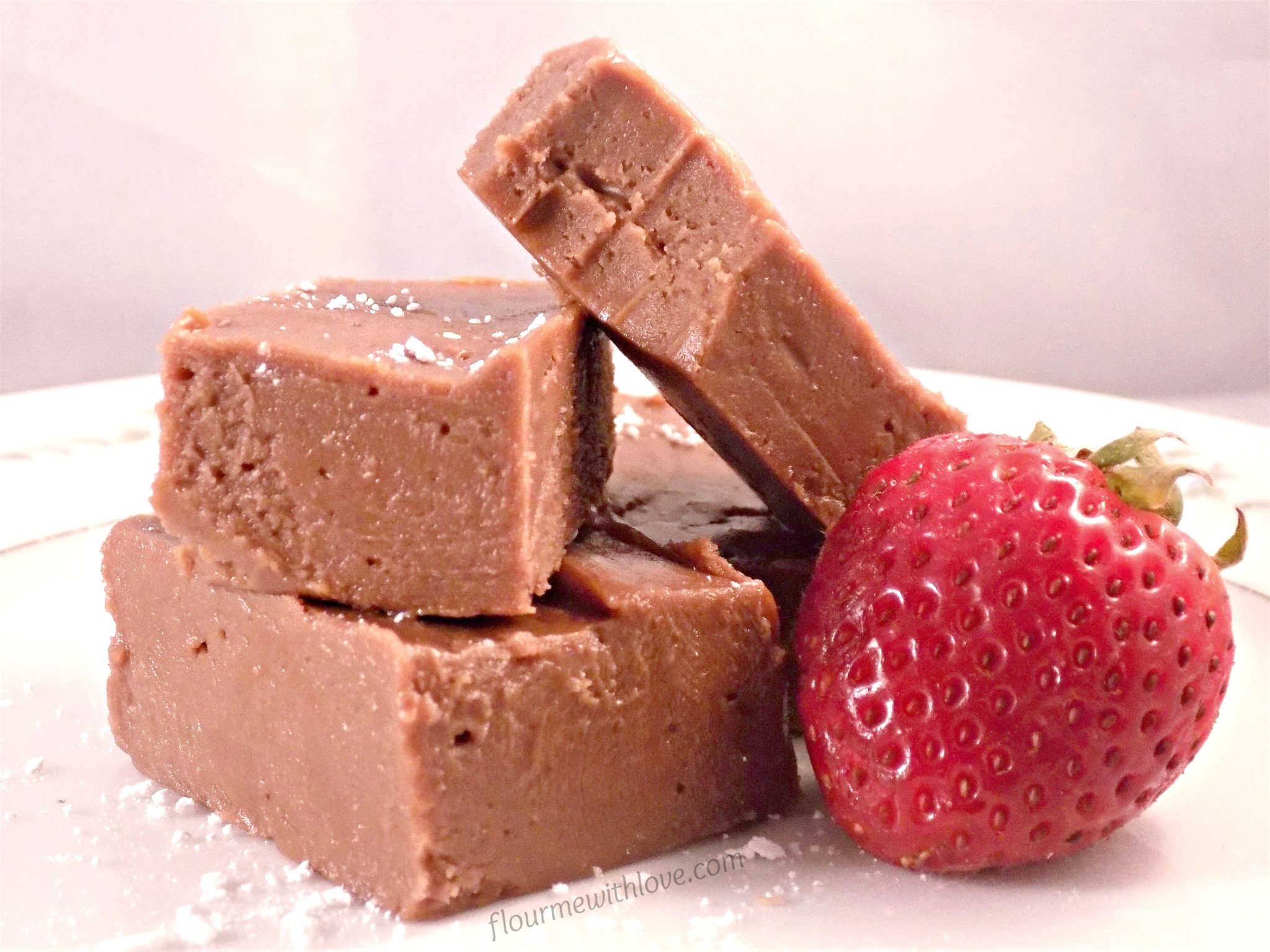 Easy Creamy Chocolate Hazelnut (Nutella) Fudge made in the microwave!