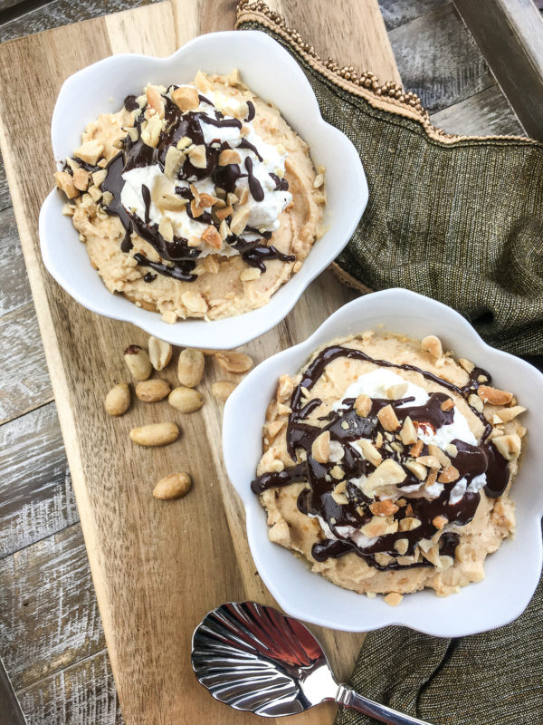 Chocolate Peanut Butter Mousse Parfait