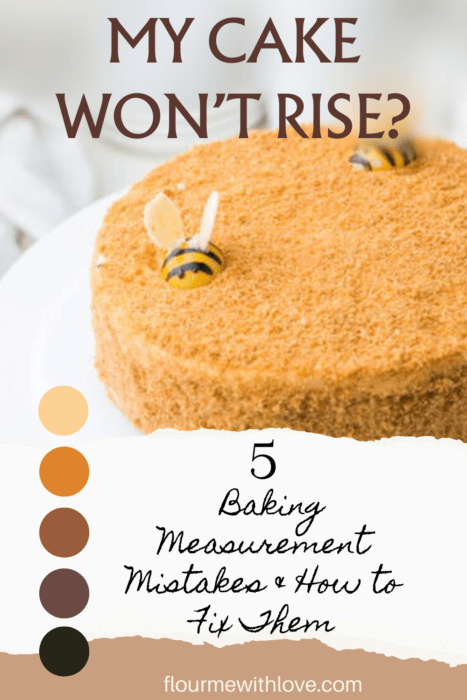 Why Won't My Cake Rise? Baking Measurement Mistakes & How to Fix Them