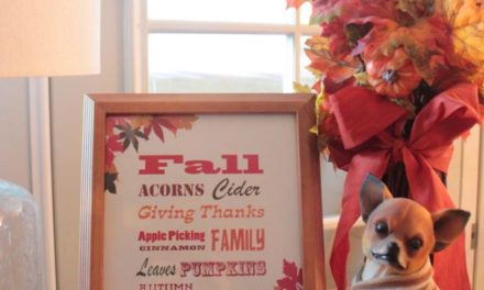 Featuring you ~ Fall Favorites Printable