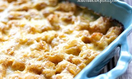 Featuring You ~ Tater Tot Casserole Freezer Meal