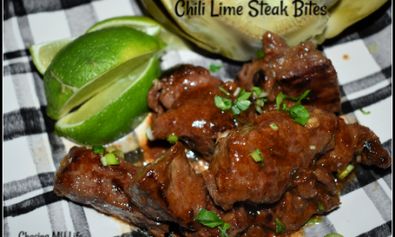 Featuring You ~ Chili Lime Steak Bites