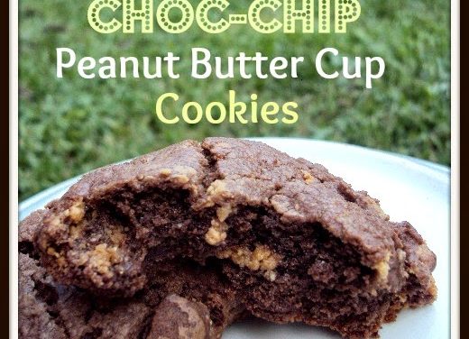 Chocolate Choc-Chip Peanut Butter Cup Cookies