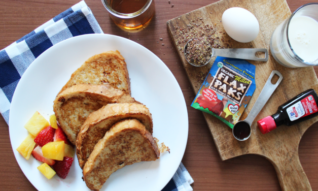 Gluten-Free Vanilla Flax French Toast