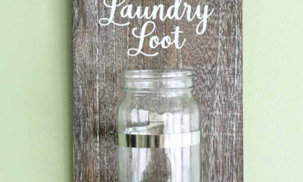 Featuring You ~ DIY Laundry Loot Sign