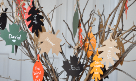 Featuring You ~ Pottery Barn Inspired Thankful Tree