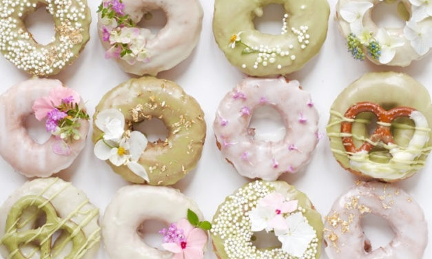 Easy Fancy Matcha Donuts