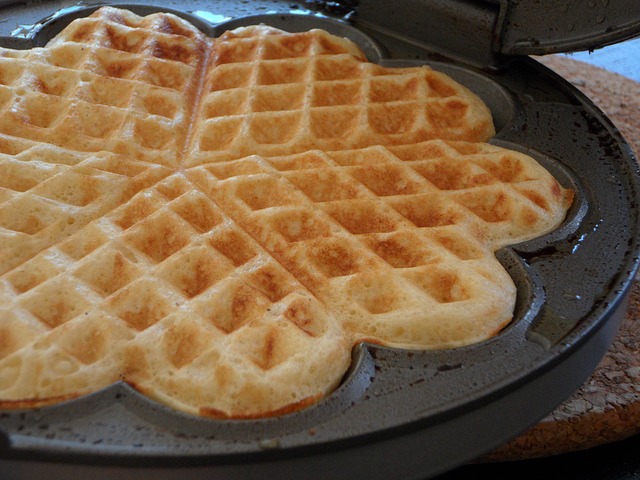 Delicious Waffles with Pete and Gerry's Organic Eggs